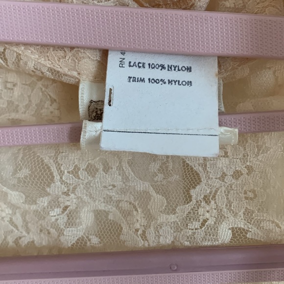 VTG NWOT Gold Label Jessica’s Gunnies San Fran Polyester Lace Button Down Shirt - Picture 8 of 11